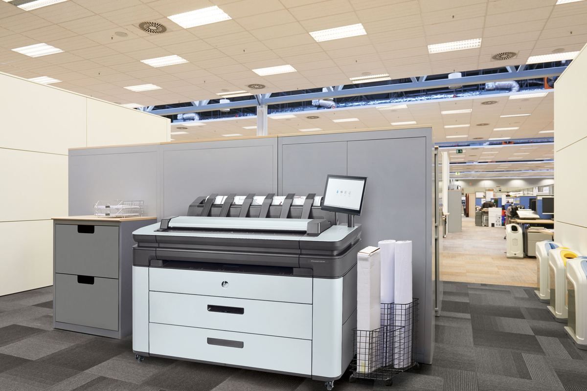 HP DesignJet XL 3600 tarama çıktısı